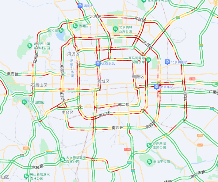 最新解析，11月10日北京市交通地图数据揭示城市流动脉络与个人出行观点